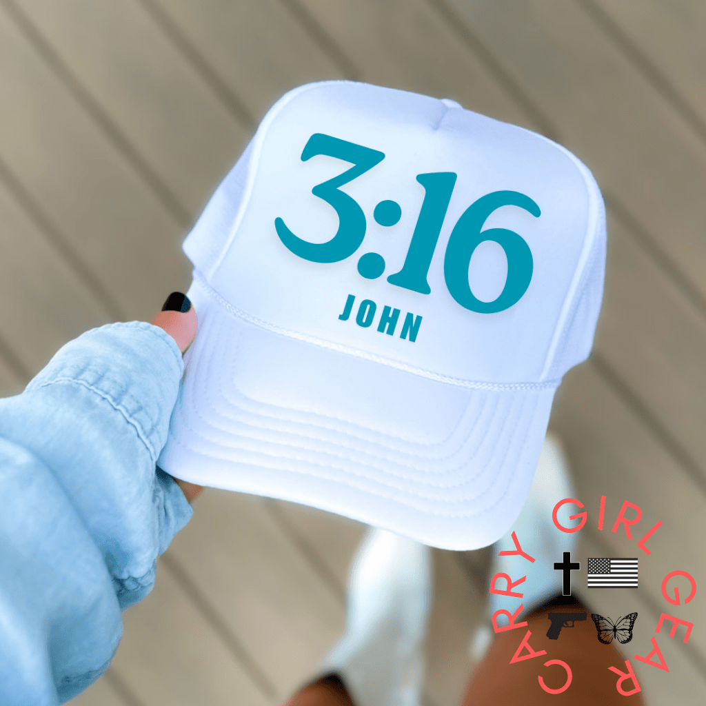 JOHN 3:16 Trucker - Rustic Threads Farm