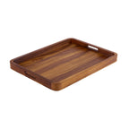 Large Rectangular Serving Tray - Solid Bottom - Rustic Threads Farm