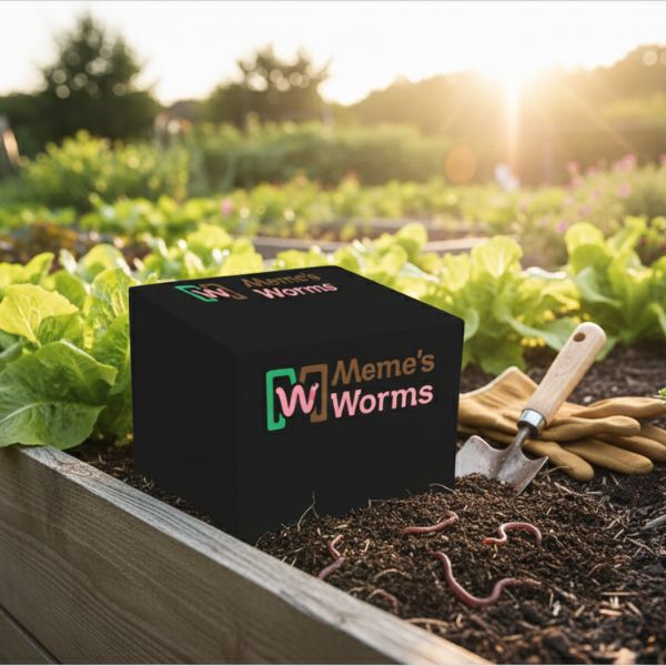 Living Material + Red Wiggler Composting Worms Eisenia andrei - Rustic Threads Farm