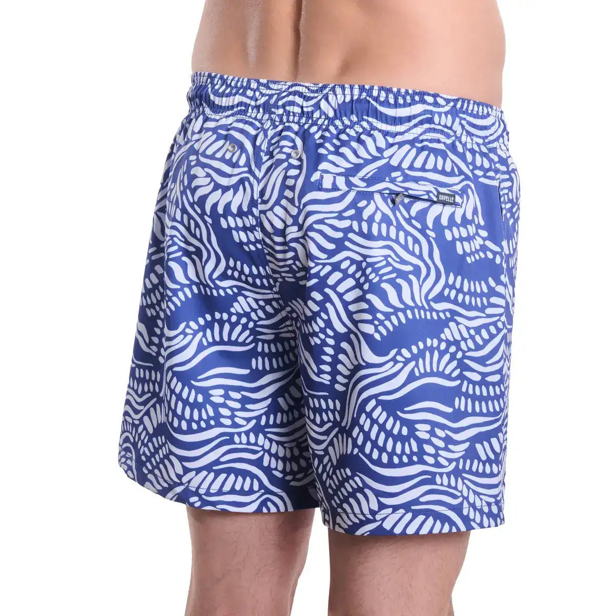 Men’s Premium Compression-Lined Hybrid Shorts – Salt Spray-Harbor and Surf - Rustic Threads Farm