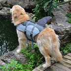 Mermaid Shark Pet Dog Swimming Life Vest Adjustable Dog Life Jacket for Small Large Pet Dog Summer Dog Life Aid Vest Swimwear - Rustic Threads Farm