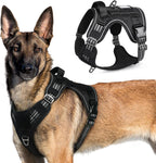 No-Pull Tactical Dog Harness MOLLE Vest for Medium & Large Dogs - Rustic Threads Farm