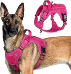 No-Pull Tactical Dog Harness MOLLE Vest for Medium & Large Dogs - Rustic Threads Farm