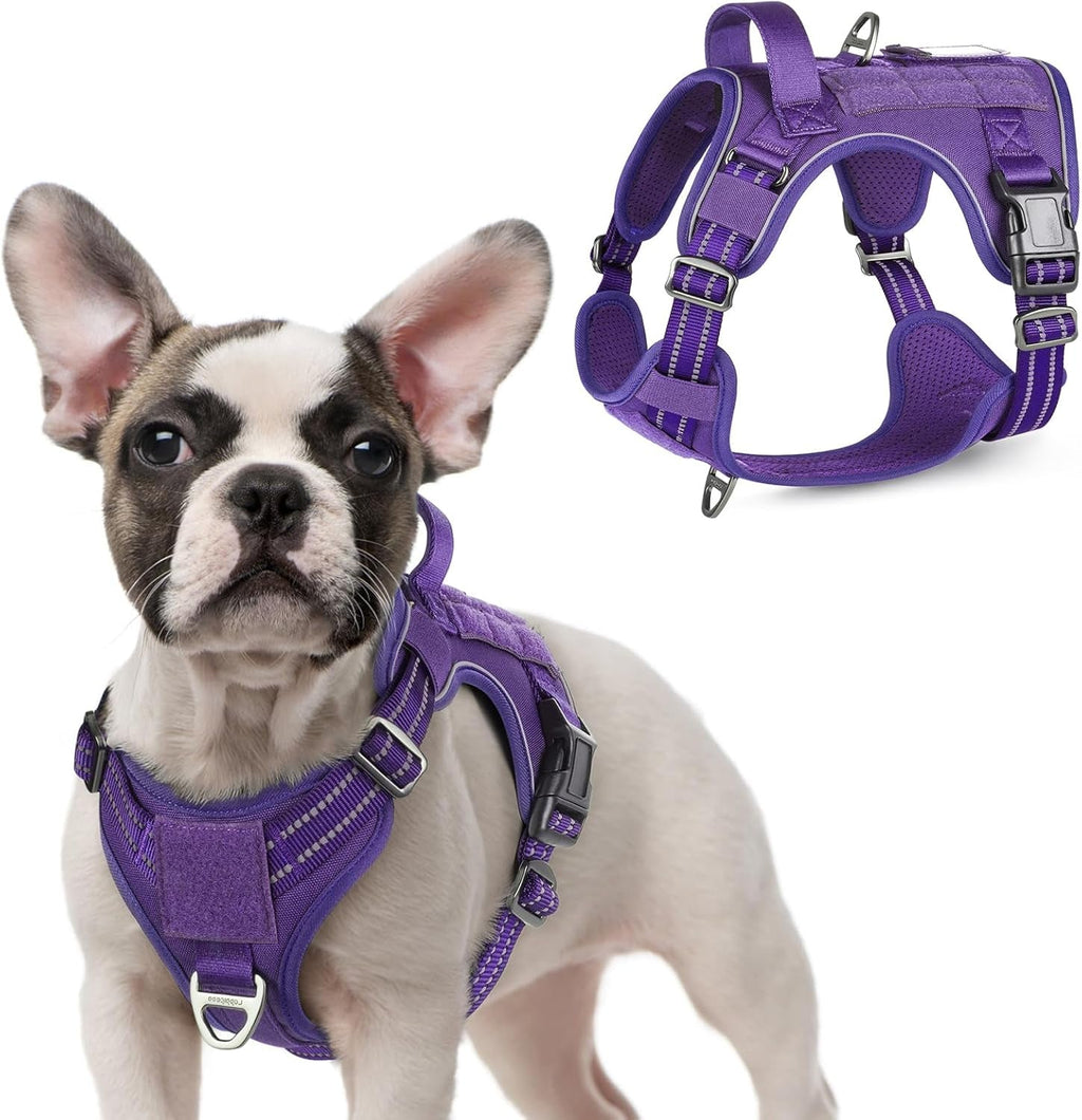 No-Pull Tactical Dog Harness MOLLE Vest for Medium & Large Dogs - Rustic Threads Farm