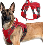 No-Pull Tactical Dog Harness MOLLE Vest for Medium & Large Dogs - Rustic Threads Farm