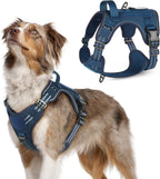 No-Pull Tactical Dog Harness MOLLE Vest for Medium & Large Dogs - Rustic Threads Farm