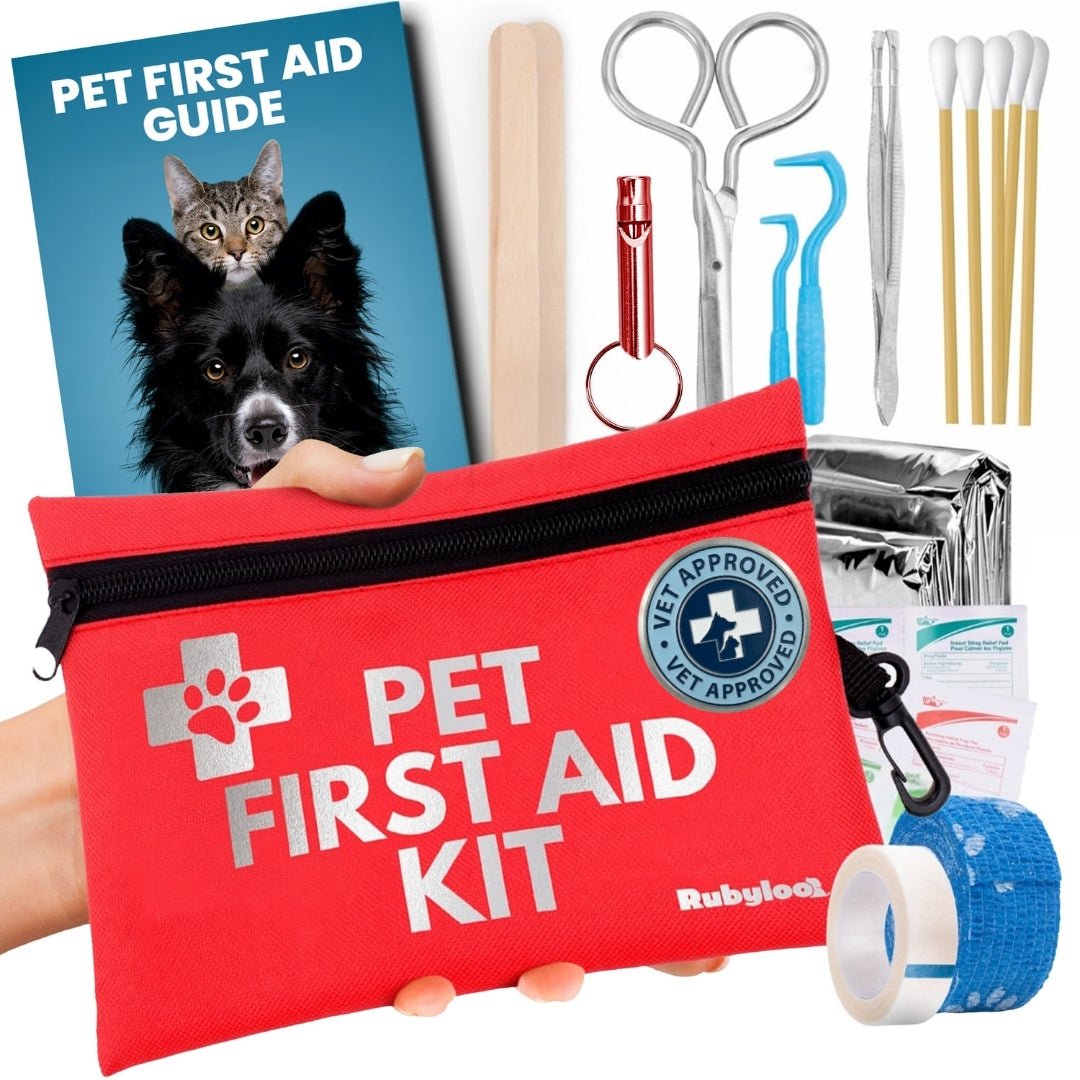 Pet First Aid Kit for Dogs & Cats with Vet-Approved Essentials - Rustic Threads Farm