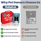 Pet First Aid Kit for Dogs & Cats with Vet-Approved Essentials - Rustic Threads Farm