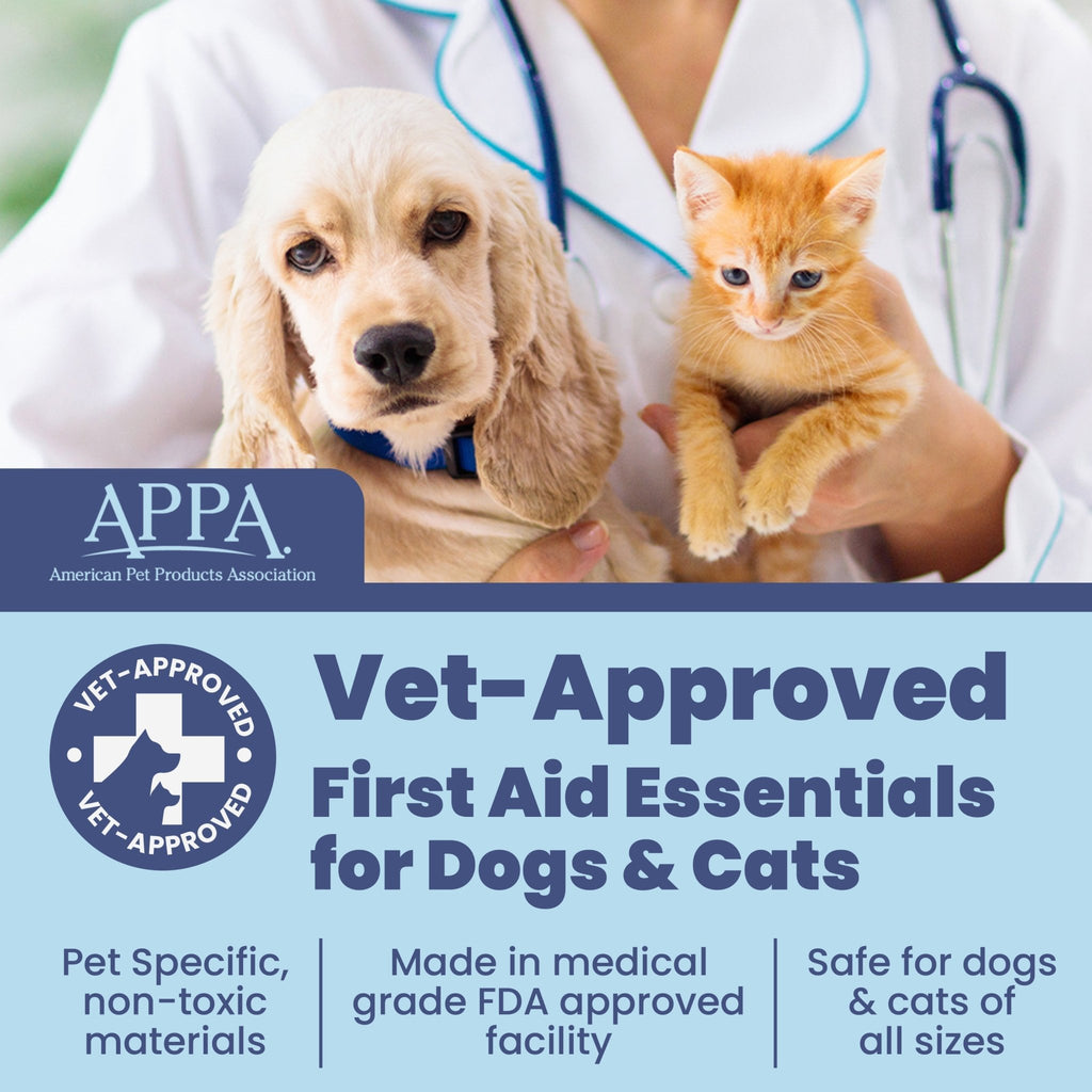Pet First Aid Kit for Dogs & Cats with Vet-Approved Essentials - Rustic Threads Farm