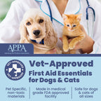 Pet First Aid Kit for Dogs & Cats with Vet-Approved Essentials - Rustic Threads Farm