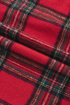 Plaid Button Front Long Sleeve Shacket - Rustic Threads Farm