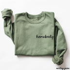 PRE-ORDER: Homebody Cursive Sweatshirt *6 Colors (S-3X) - Rustic Threads Farm