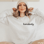 PRE-ORDER: Homebody Cursive Sweatshirt *6 Colors (S-3X) - Rustic Threads Farm