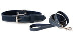 Pro Line Hunting Leather Collar and Leash Set - Rustic Threads Farm