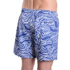 Men’s Premium Compression-Lined Hybrid Shorts – Salt Spray-Harbor and Surf