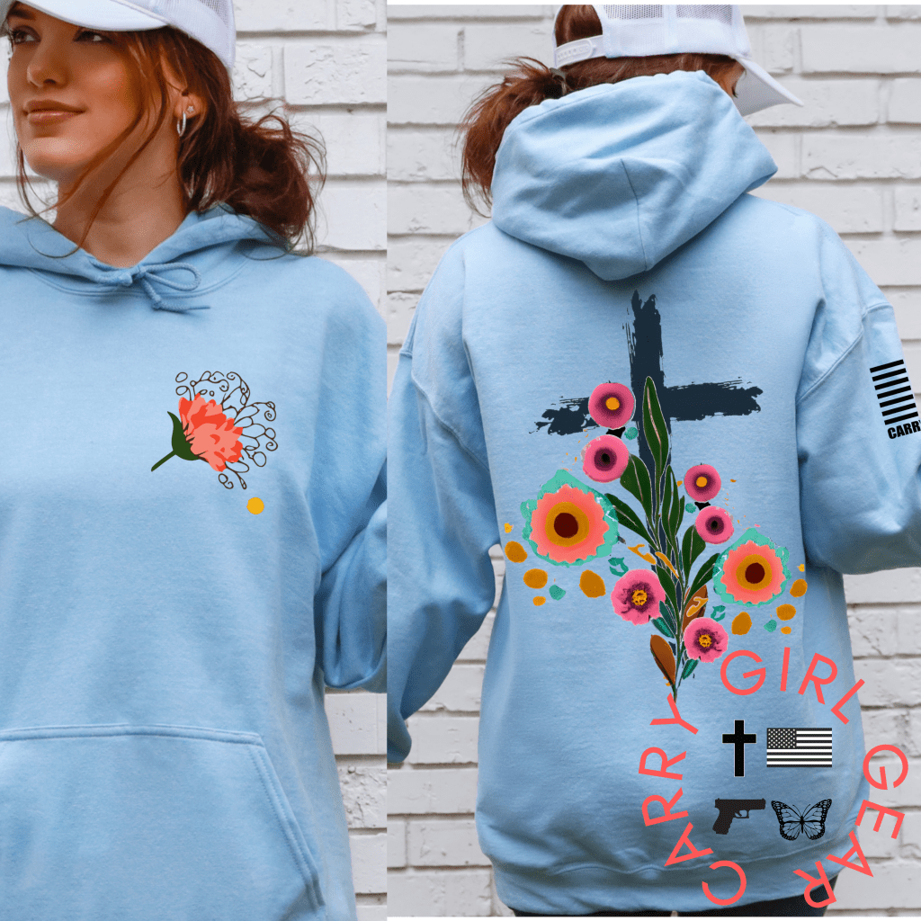 The Cross Hoodie - Rustic Threads Farm