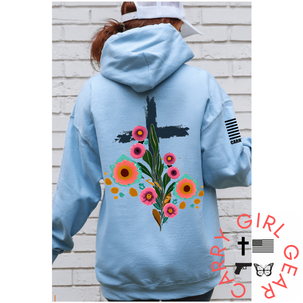 The Cross Hoodie - Rustic Threads Farm
