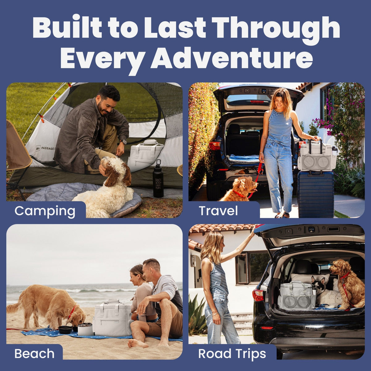 The Original Doggy Bag™ Dog Travel Bag for Supplies - Rustic Threads Farm