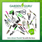 Titanium Garden Tool Set - Includes Hand Trowel Transplanter Cultivator - Rustic Threads Farm