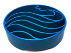 Wave eBowl Deep Slow Feeder Dog Bowl for Enrichment | Made in USA - Rustic Threads Farm