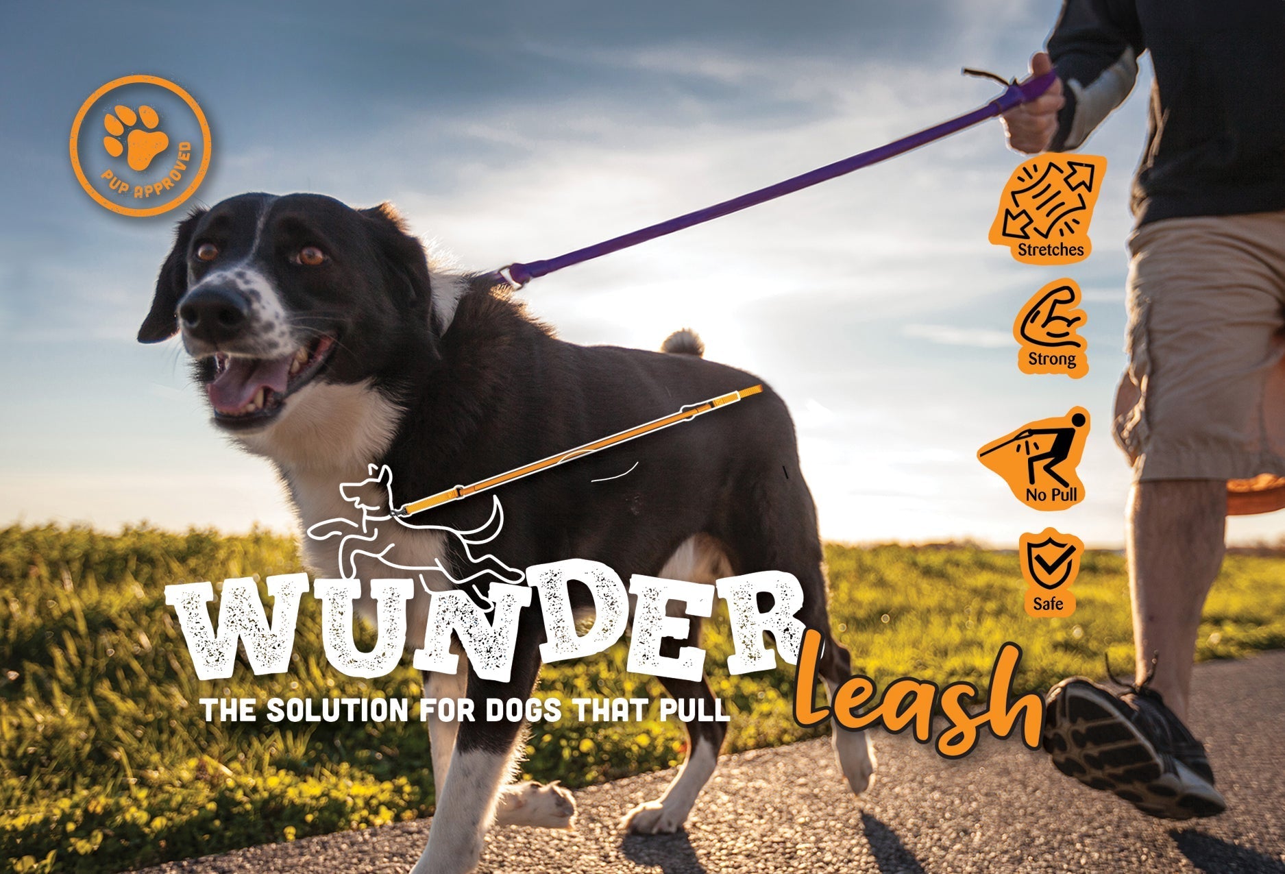 WUNDERleash – The Original No-Pull Dog Leash - Rustic Threads Farm
